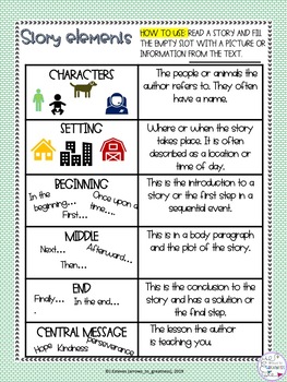 Story Elements Graphic Organizer by arrows to greatness | TpT