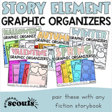 Story Elements Graphic Organizer | Story Maps Kindergarten