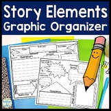 Story Elements Graphic Organizer | Two-Page Story Elements