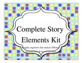 Story Elements Graphic Organizers, Examples, & Instructions