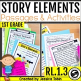 Story Elements Graphic Organizers, Anchor Charts, RL.1.3 1