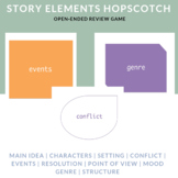 Story Elements Hopscotch Game for Speech Therapy