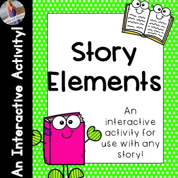 Preview of Story Elements Lesson: Interactive ActivInspire or PPT!