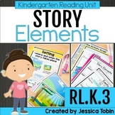 Story Elements Unit RL.K.3 - Graphic Organizers, Kindergar