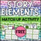 Story Elements Match Up FREE by Teaching With a Mountain View | TPT