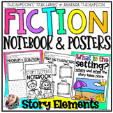 Story Elements Notebook and Posters | Reader's Workshop | 