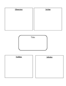 Story Elements Organizer by Marnea Adams | Teachers Pay Teachers