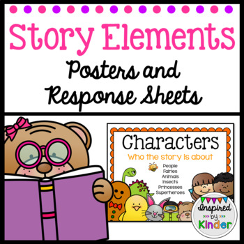 Preview of Story Elements Kindergarten