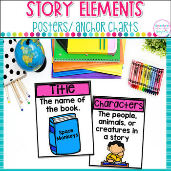 Story Elements Kindergarten Anchor Chart