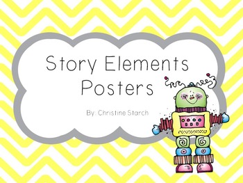 Story Elements Posters by Christine Starch | TPT