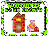 Story Elements Posters and Reading Response Sheets in Spanish