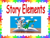 Story Elements Posters for Classroom and interactive Notebooks