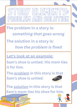 Preview of Story Elements: Problem and Solution
