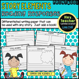 Story Elements & Reading Responses