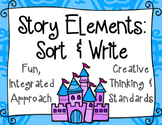 Story Elements Sort: Category Sort and Writing Activity