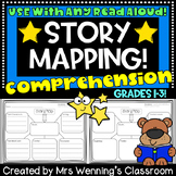 Story Map Graphic Organizers! Reading Comprehension Respon