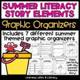 Story Elements Summer Reading Activities Beach Pool Graphi