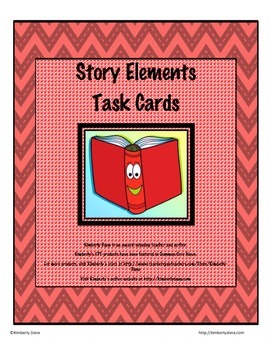 Preview of Story Elements Task Cards