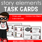 Story Elements Task Cards: Problem, Solution, Setting & Character