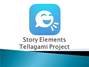 Preview of Story Elements Tellagami iPad Project PowerPoint Presentation