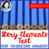 Story Elements Test