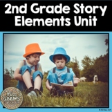 Story Elements Unit 2nd Grade - Characters, Setting, Plot