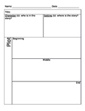 Story Elements Worksheet