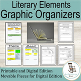 Story Elements Worksheets, Literary Elements Graphic Organ