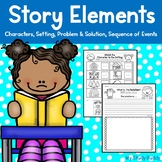 Story Elements Worksheets & Smart Board Activities