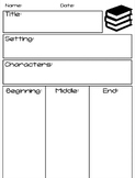 Story Elements and Plot - Graphic Organizers