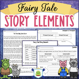 Story Elements Graphic Organizer Worksheet Reading Passage