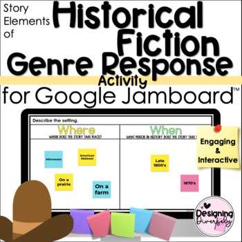 Preview of Story Elements of Historical Fiction Genre Response Activity