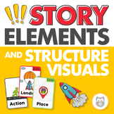 Story Grammar Elements and Story Structure Visuals for Spe