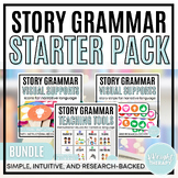 Story Grammar Instructional Starter Pack Bundle | Story Re