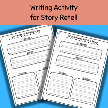 Story Grammar Worksheets: Story Maps, Writing, Match the Definitions