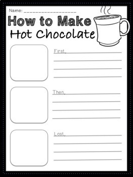 Story Graphic Organizers and Guided Writing *Winter Themed* Bundle