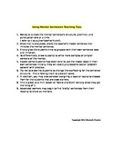 Story Introduction Mentor Sentences to Imitate and Improve