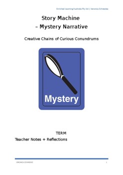 Preview of Story Machine: Teacher Notes