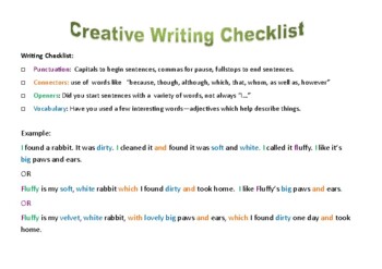 Writer's Checklist for Writing Success – SupplyMe