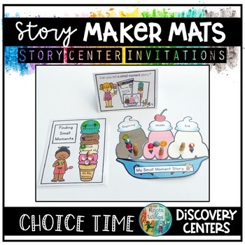 Preview of Kindergarten Story Mats, Story Retell Activities, Oral Language Comprehension