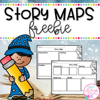 Story Map Graphic Organizer by My Day in K | Teachers Pay Teachers