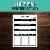 Story Map Printable Worksheet for Reading Comprehension