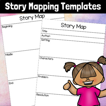 Preview of Story Map Templates | Graphic Organiser