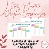 ELA Narrative Story Graphic Organizer English and Spanish Writing