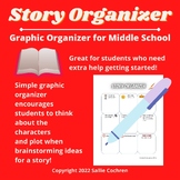 Story Organizer: Graphic Organizer for Brainstorming Ideas