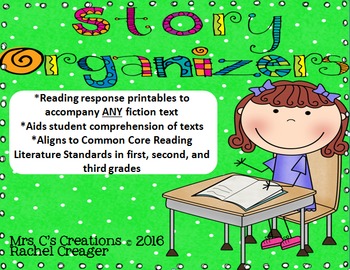 Preview of Story Organizers: Reading Response Printables for Any Fictional Text