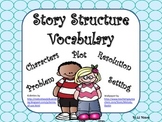 Story / Plot Structure Vocabulary, Foldable, and Graphic O
