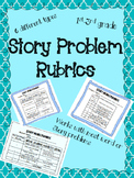 Story Problem Rubrics