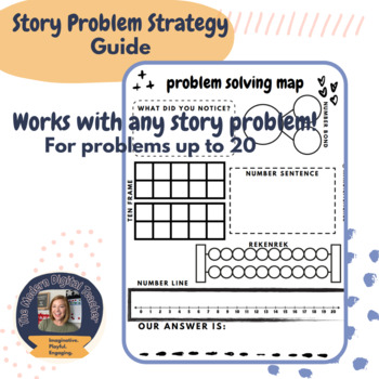 Preview of Story Problem Strategy Guide|For 0-20