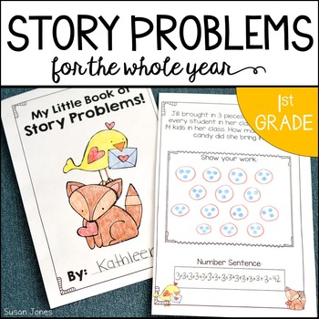 Preview of Story Problems for the Whole Year!